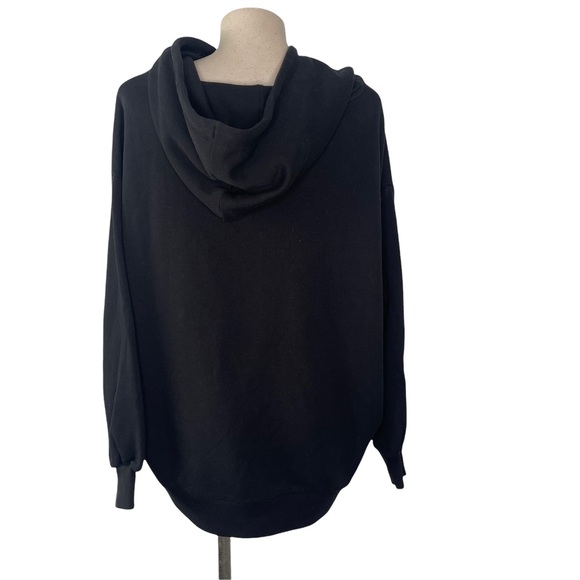 Puma Men's Black/White Logo Kangaroo Hoodie Medium NWT - Picture 6 of 6